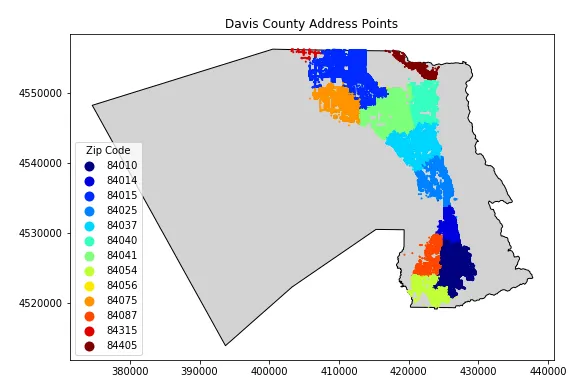 Davis County Address Points Davis County Address Points